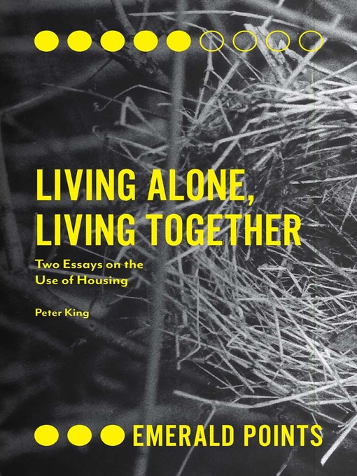 Title details for Living Alone, Living Together by Peter King - Wait list
